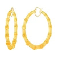 3" Orange Bamboo Hoop