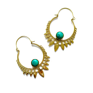 Maha Turquoise Earrings