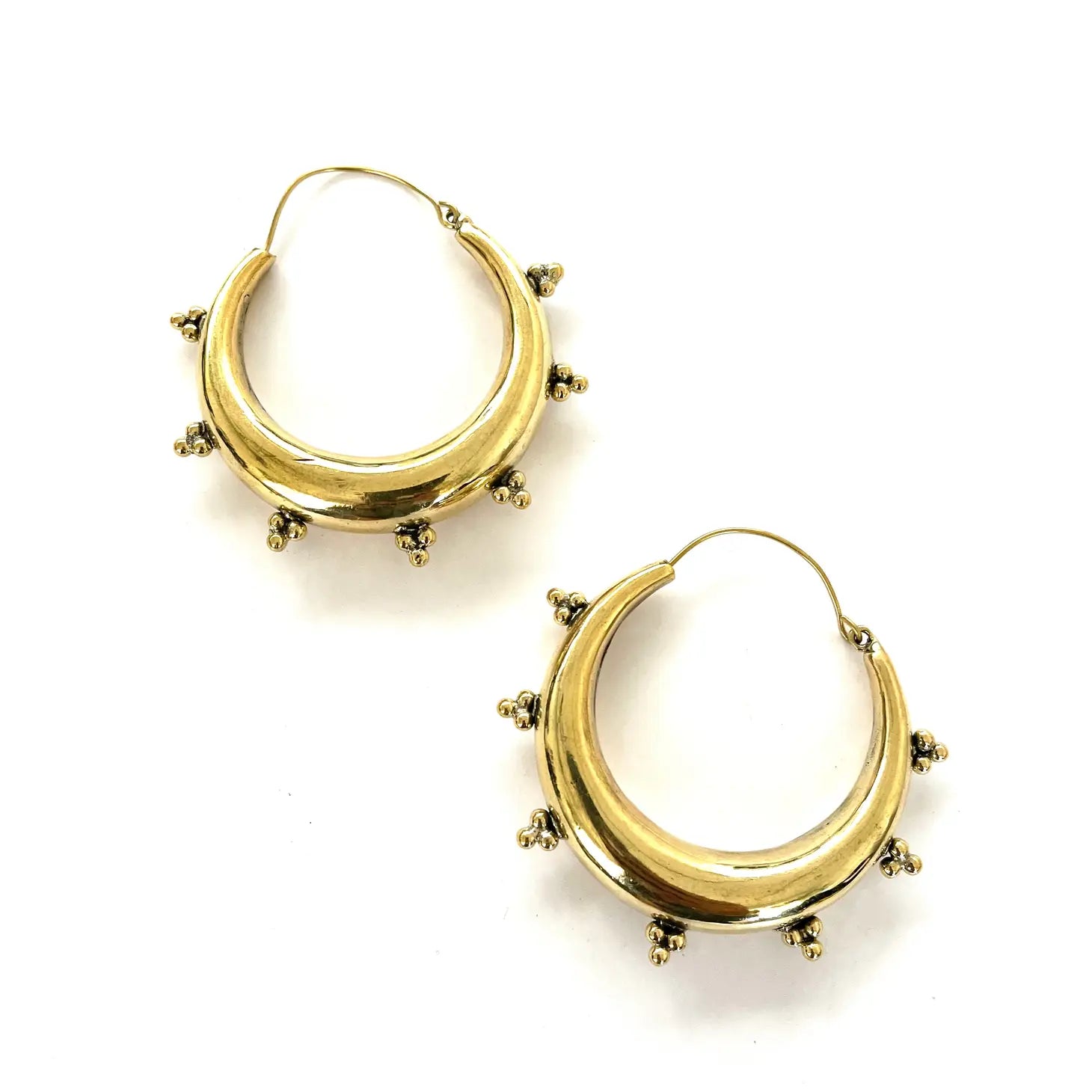 Raji Brass Hoop