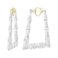 3" Clear Bamboo Pyramid