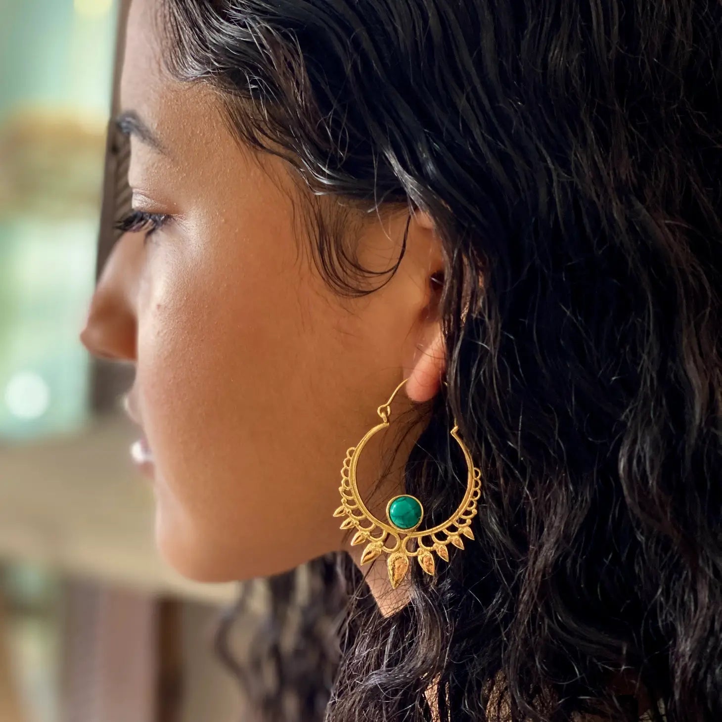 Maha Turquoise Earrings
