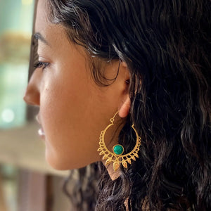 Maha Turquoise Earrings